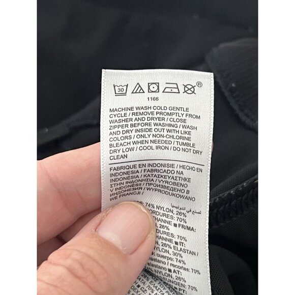 Athleta Black Pull On Jogger Pants Size Medium - Picture 9 of 13